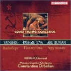 Обложка компакт-диска «Советские концерты для трубы» («Soviet Trumpet Concertos»)